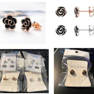 Starter Set Stud Earrings - 4 Pairs each packet